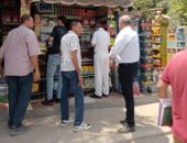 حملات لمراجعة تراخيص الأكشاك وضبط سرقات الكهرباء شرق مدينة نصر.. صور
