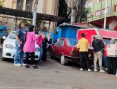 انتظام دخول طلاب الثانوية العامة بمطروح لأداء امتحان اللغة الأجنبية الأولى 