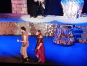 العرض المسرحى "أسطورة الفارس والبطل" على مسرح قصر ثقافة الأنفوشى