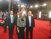 وزيرة الثقافة تصل حفل مدحت صالح في دار الأوبرا