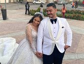 ياسمينا العلوانى بالفستان الأبيض استعدادا لحفل زفافها.. صور