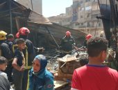 السيطرة على حريق نشب بجوار قطار أبوقير في الإسكندرية