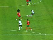 منتخب مصر الأولمبى يتعادل مع المغرب 1 / 1 فى الشوط الأول بنهائى أمم أفريقيا