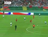 منتخب مصر الأولمبى والمغرب يواصلان التعادل 1 / 1 بعد 60 دقيقة