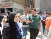 سعادة على وجوه طلاب الثانوية العامة بعد أداء امتحانات الشعب الثلاث بالدقهلية