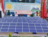 عرض مجسمات الإنجازات باحتفالية ذكرى ثورة 30 يونيو فى بورسعيد.. فيديو وصور 