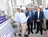 وزير البترول يتابع العمل بمصفاة شركة الإسكندرية الوطنية للتكرير والبتروكيماويات