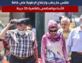 الأرصاد: طقس شديد الحرارة على كافة الأنحاء اعتبارا من الخميس.. فيديو