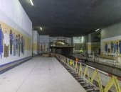 شاهد محطة مترو جامعة الدول العربية المقرر افتتاحها قريبا.. صور