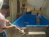 رفع 2845 حالة إشغال بأحياء الجيزة وإزالة حمام سباحة مخالف بحدائق الأهرام