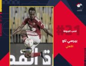 رابطة الأندية تعلن اختيار بيرسى تاو كأفضل لاعب فى الجولة 21 بالدورى
