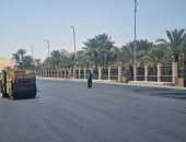 الطريق السياحى بسقارة.. تطوير 1.8 كيلو متر من الطرق وتوسعة تمتد لـ16 مترا