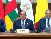 الرئيس السيسى يعلن البيان الختامى لقمة دول جوار السودان: إطلاق حوار جامع للأطراف المتحاربة.. الاتفاق على آلية وزارية لوضع خطة عمل لوقف القتال.. وعلى المجتمع الدولى والدول المانحة تخصيص مبالغ مناسبة بشأن الأزمة