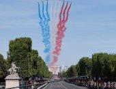 فرنسا تحتفل بعيدها الوطنى.. ألعاب نارية وحفلات واستعراض عسكرى ضخم "فيديو"