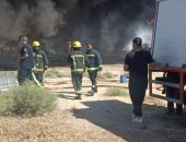 السيطرة على حريق فى مخزن مخلفات بأبوصوير الإسماعيلية دون خسائر بشرية