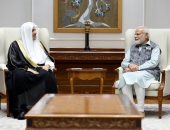 رئيس الوزراء الهندي يستقبل الأمين العام لرابطة العالم الإسلامي