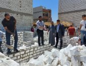 استرداد 94 فدانا أملاك دولة وإزالة 118 حالة تعد ضمن الموجة 21 بالمنيا