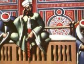مصر في الفن .. لوحة المقرئ لـ محمود سعيد 