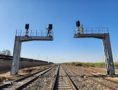 النقل تنتهى من تطوير برج الإشارات الرئيسى بمحطة التينة بالسكة الحديد.. صور