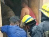 النيابة تباشر التحقيق فى واقعة انهيار عقار من 3 طوابق بالخليفة