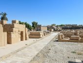 الانتهاء من مشروع تطوير خدمات الزائرين بالمتحف المفتوح بمعابد الكرنك