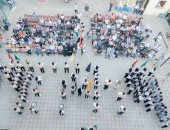 مجموعات حورس الكشفية بكنيسة العذراء بشبرا للأقباط الكاثوليك تحتفل بذكرى تأسيسها