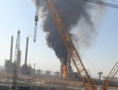 اندلاع حريق فى أحد أبراج معمل أسيوط لتكرير البترول