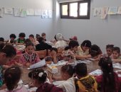 أطفال كفر الشيخ يحتفلون بذكرى الهجرة النبوية بـ"الرسم" ومعرض تلوين