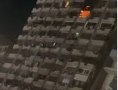 السيطرة على حريق شقة سكنية فى الدقى 