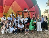تحليق 23 رحلة بالون طائر غرب الأقصر ومنع رحلتين من الخروج لهذا السبب.. صور