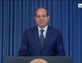 الرئيس السيسي: نعمل بجد وإخلاص وعلم لتحويل آمال الشعب المصري إلى واقع