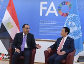 وزير الزراعة الإيطالى: زيادة التنسيق لتفعيل مجالات التعاون مع مصر