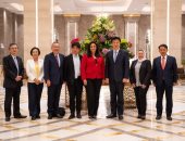 نائب وزير السياحة تلتقى بوفد رسمى من مجلس النواب اليابانى خلال زيارتهم لمصر