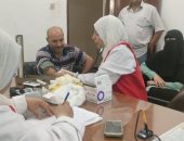 قافلة طبية ضمن 100 يوم صحة بشركة مياه الشرب بكفر الشيخ