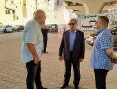 رئيس "الجهاز المركزى للتعمير" يتفقد أعمال تنفيذ مشروع محور عمرو بن العاص الحر