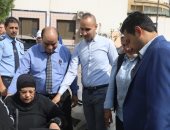 محافظ الجيزة يستجيب لسيدة تعانى مشكلة صحية بمفصل عظمة الفخذ