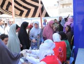 جامعة كفر الشيخ تطلق قافلة طبية وتوعوية وإرشادية لقرية إسحاقة ضمن "حياة كريمة"