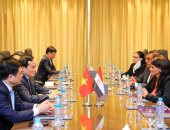 وزيرة التعاون الدولى تعقد جلسة مباحثات مع نائب رئيس وزراء فيتنام خلال زيارته لمصر