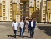رئيس جهاز حدائق العاصمة يتفقد مشروعات الطرق والإسكان بالمدينة