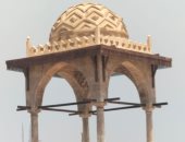 الانتهاء من مشروع فك وإعادة تركيب قبة رقية دودو بمنطقة الإمام الشافعى