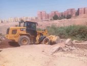 الوحدة المحلية بمدينة أسوان تعلن تنفيذ حملات إزالة مكثفة ضمن الموجة الـ21