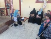 800 حالة حصاد قافلة جامعة الزقازيق بقرية الشبراوين في مركز ههيا بالشرقية   