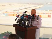 وزير النقل يشهد مراسم تسليم أولى محطات مشروع تطوير ميناء السخنة