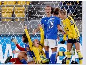 السويد تتفوق على إيطاليا بثلاثية فى الشوط الأول بكأس العالم للسيدات