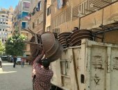 حملات بشوارع حى إمبابة لرفع تعديات المطاعم وترشيد الكهرباء