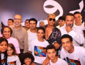 محمد رمضان وجومانا مراد وأبطال فيلم "ع الزيرو" يحتفلون بعرضه الخاص