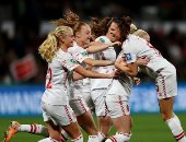 الدنمارك تتأهل لدور الـ 16 بكأس العالم  للسيدات بفوزها على هايتى بهدفين 