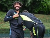 الننى يشارك فى مران أرسنال الأخير قبل مواجهة موناكو وديا.. صور