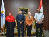 أمانى عوض عميداً لكلية التربية جامعة دمياط