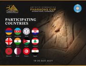 12 دولة تشارك فى بطولة الفراعنة الدولية للجمباز الفنى